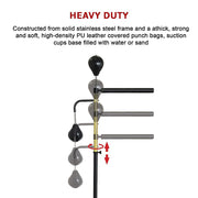 Free Standing Punching Bag Speedball Boxing Reflex Training Dummy