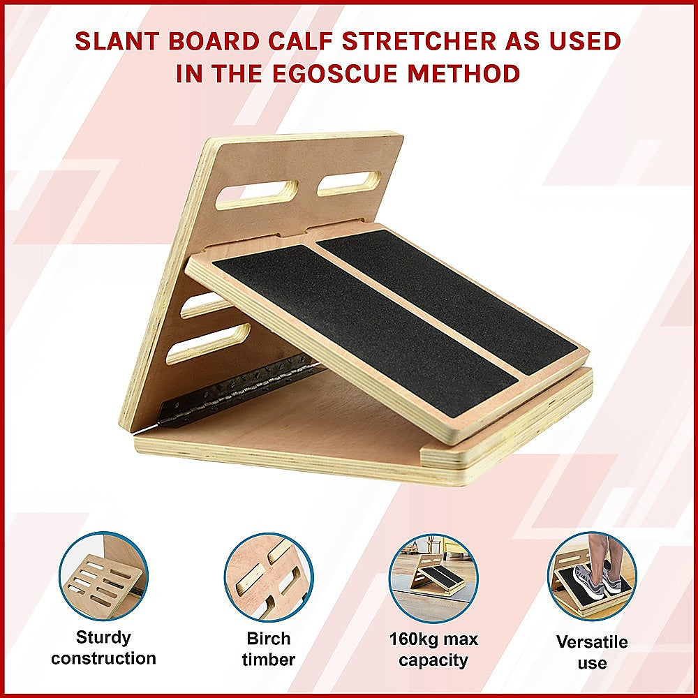 Slant Board Calf Stretcher Incline Stretch as Used in Egoscue Method V63-833291