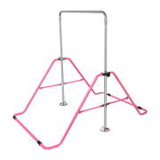 Kids Gymnastics Bars Training Horizontal Bar Monkey Kip Bar Pink V63-833321