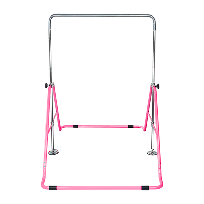 Kids Gymnastics Bars Training Horizontal Bar Monkey Kip Bar Pink V63-833321
