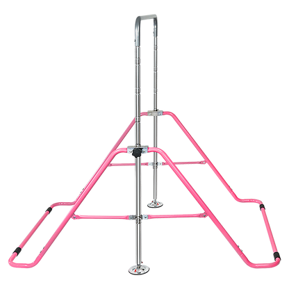 Kids Gymnastics Bars Training Horizontal Bar Monkey Kip Bar Pink V63-833321