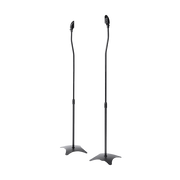 2pcs Speaker Stands Stand Rear Surround Sound Satellite Speakers Adjustable V63-833411