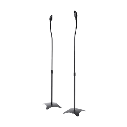 2pcs Speaker Stands Stand Rear Surround Sound Satellite Speakers Adjustable V63-833411