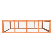 Chicken coop LARGE Run Guinea Pig Cage Villa Extension Rabbit hutch house pen