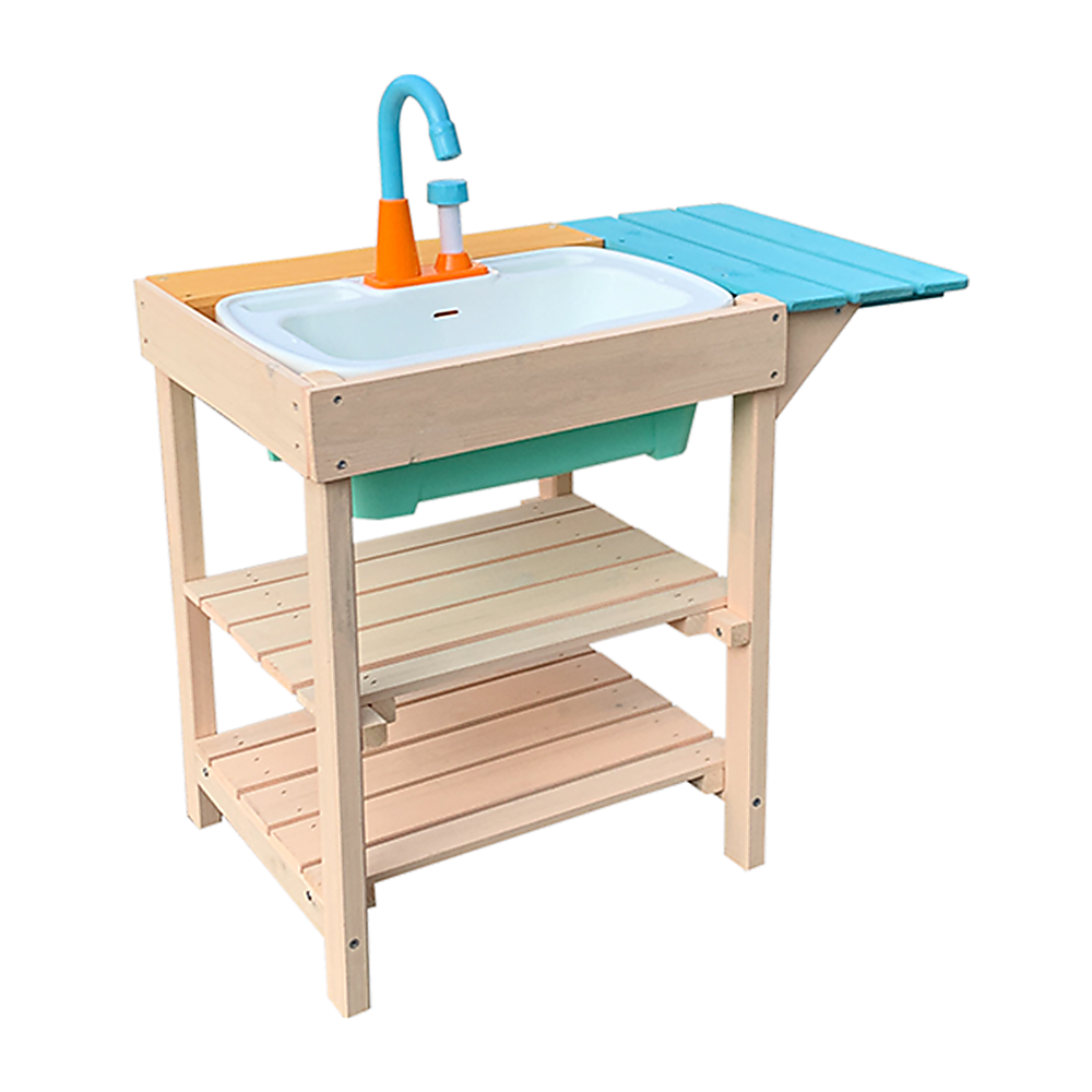 Childrens Outdoor Play Mud Kitchen Sand Pit V63-833471