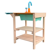 Childrens Outdoor Play Mud Kitchen Sand Pit V63-833471