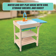 Childrens Outdoor Play Mud Kitchen Sand Pit V63-833471