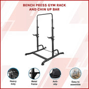 Bench Press Gym Rack and Chin Up Bar V63-833551