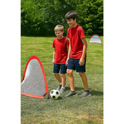 Portable Kids Soccer Goal Set with Cones V63-833571