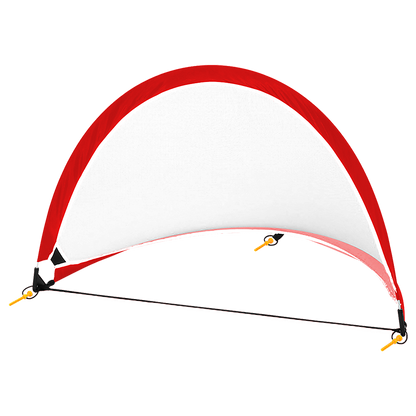 Portable Kids Soccer Goal Set with Cones V63-833571