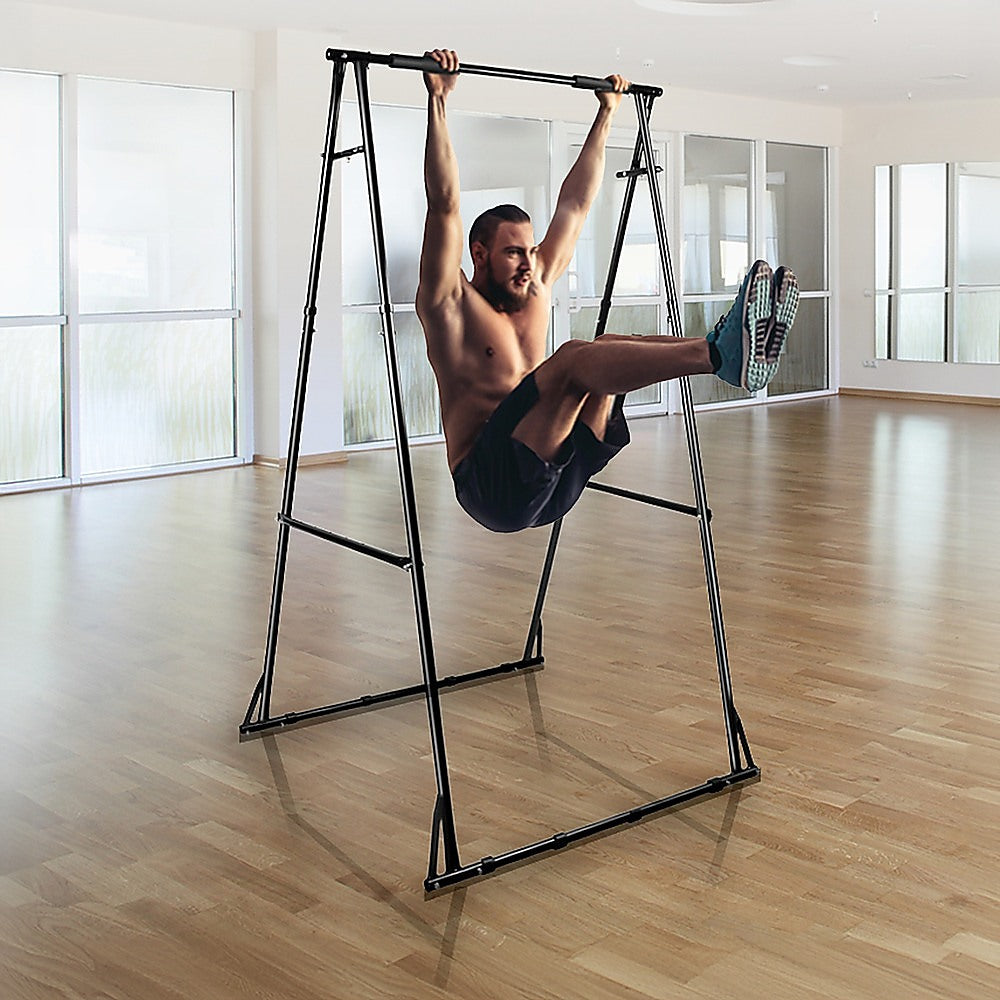 Pull-up Bar Free Standing Pull up Stand Sturdy Frame Indoor Pull Ups Machine V63-833591