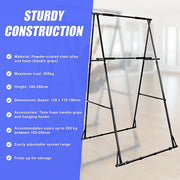 Pull-up Bar Free Standing Pull up Stand Sturdy Frame Indoor Pull Ups Machine V63-833591