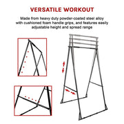 Pull-up Bar Free Standing Pull up Stand Sturdy Frame Indoor Pull Ups Machine V63-833591