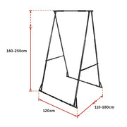 Pull-up Bar Free Standing Pull up Stand Sturdy Frame Indoor Pull Ups Machine V63-833591