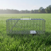Trap Humane Possum Cage Live Animal Safe Catch Rabbit Cat Hare Fox Bird V63-833601