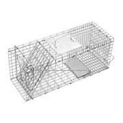 Trap Humane Possum Cage Live Animal Safe Catch Rabbit Cat Hare Fox Bird V63-833601