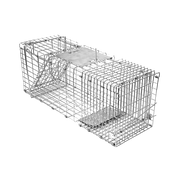 Trap Humane Possum Cage Live Animal Safe Catch Rabbit Cat Hare Fox Bird V63-833601
