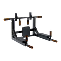 Heavy Duty Wall Mounted Power Station Pull Up Dip Knee Raise Bar V63-833631