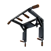 Heavy Duty Wall Mounted Power Station Pull Up Dip Knee Raise Bar V63-833631