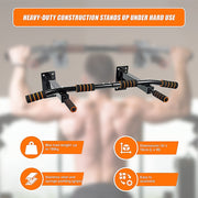 Heavy Duty Pull Up Bar Home Gym Chin Up Bar Wall Ceiling Mount V63-833641