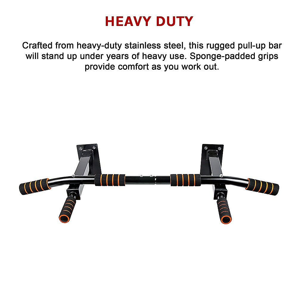 Heavy Duty Pull Up Bar Home Gym Chin Up Bar Wall Ceiling Mount V63-833641