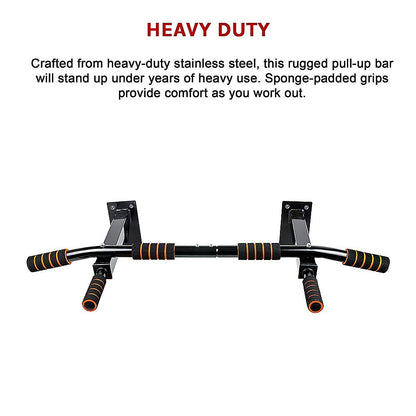 Heavy Duty Pull Up Bar Home Gym Chin Up Bar Wall Ceiling Mount V63-833641