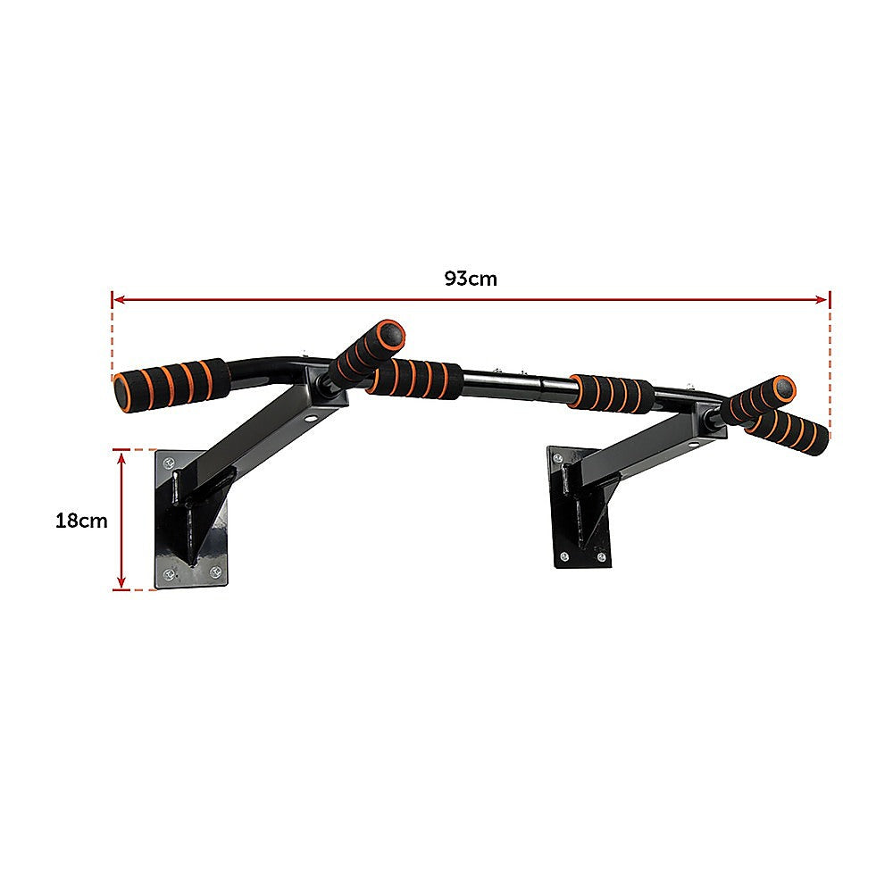 Heavy Duty Pull Up Bar Home Gym Chin Up Bar Wall Ceiling Mount V63-833641