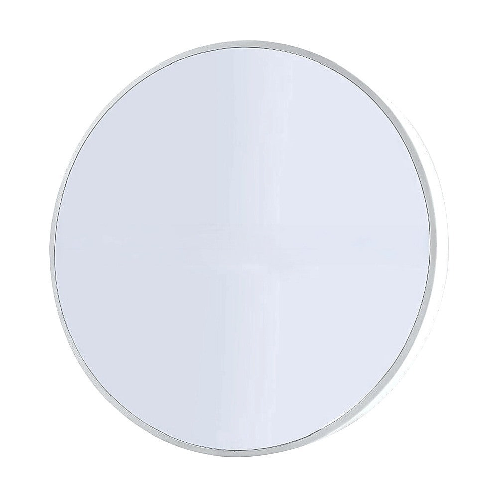 80cm Round Wall Mirror Bathroom Makeup Mirror by Della Francesca V63-833691