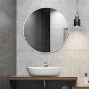 80cm Round Wall Mirror Bathroom Makeup Mirror by Della Francesca V63-833691