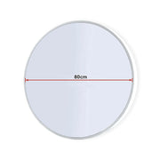 80cm Round Wall Mirror Bathroom Makeup Mirror by Della Francesca V63-833691
