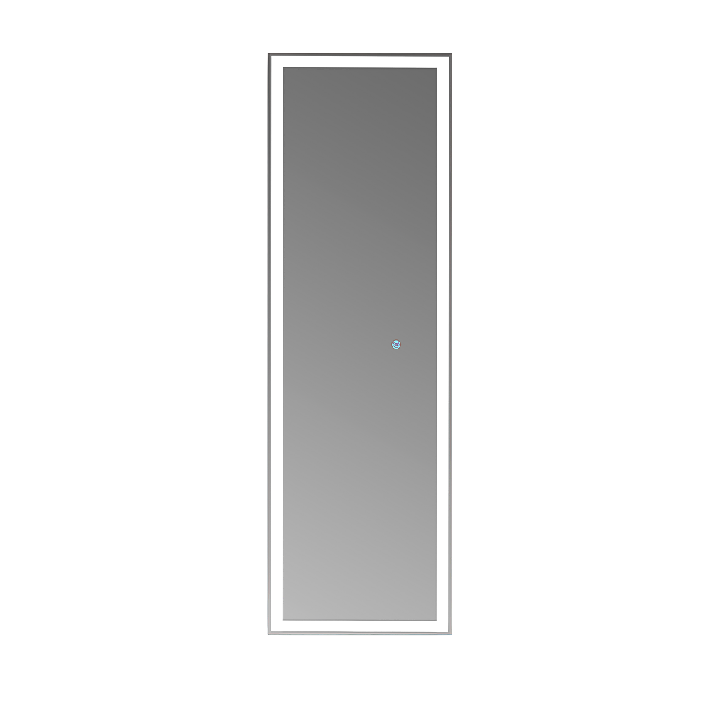 LED Full Length Mirror Standing Floor Makeup Wall Light Mirror 1.6M V63-833711
