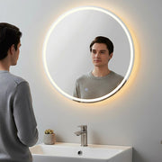 50cm LED Wall Mirror Bathroom Mirrors Light Decor Round V63-833731