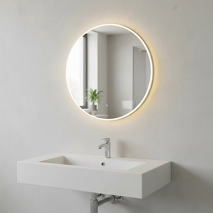 60cm LED Wall Mirror Bathroom Mirrors Light Decor Round V63-833741