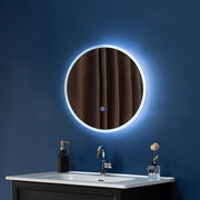 70cm LED Wall Mirror Bathroom Mirrors Light Decor Round V63-833751