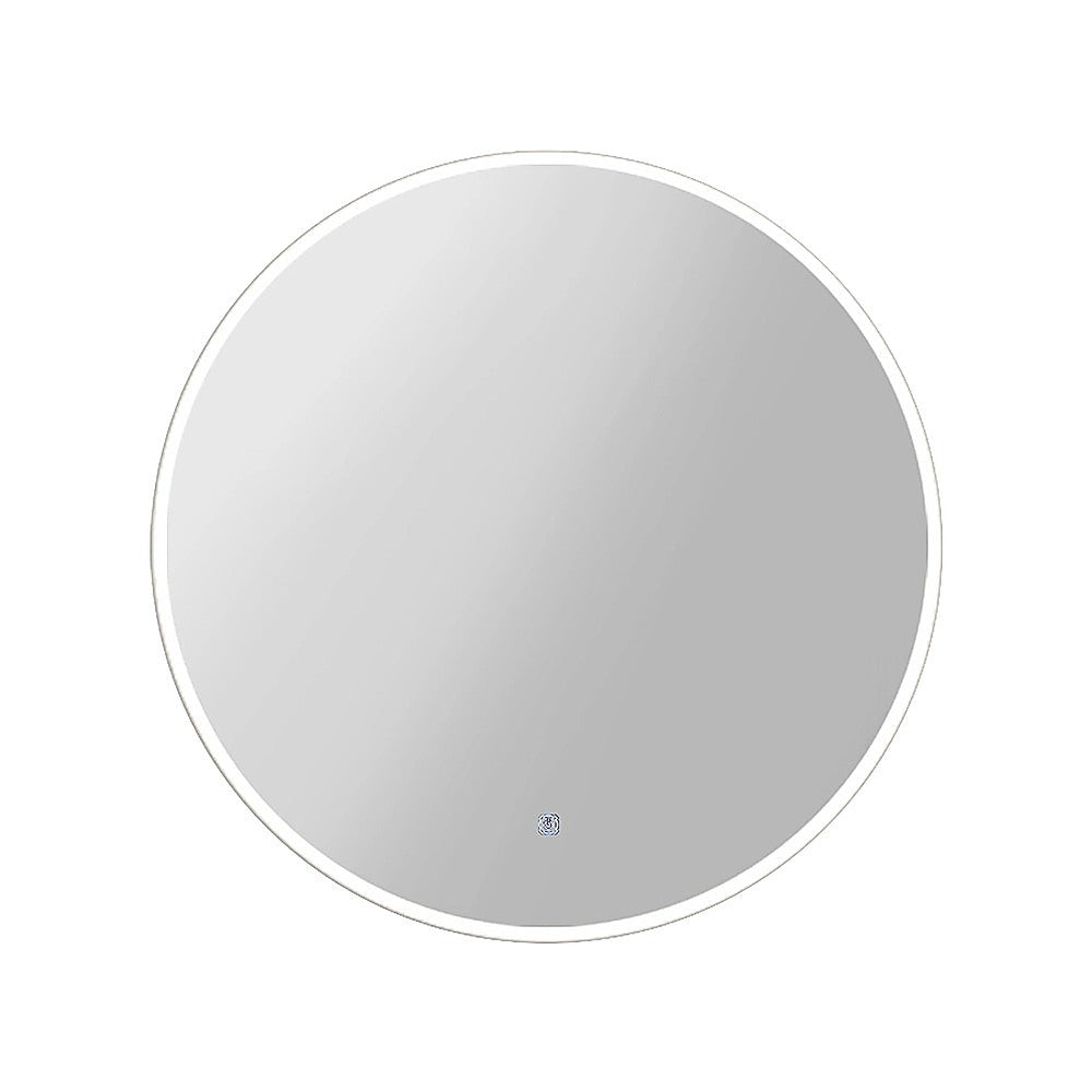 90cm LED Wall Mirror Bathroom Mirrors Light Decor Round V63-833771