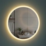 90cm LED Wall Mirror Bathroom Mirrors Light Decor Round V63-833771