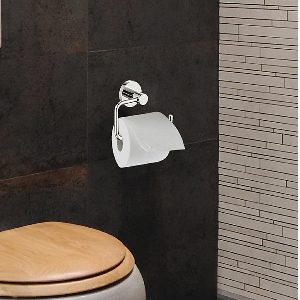 Classic Chrome Toilet Paper Holder Bathroom V63-833851