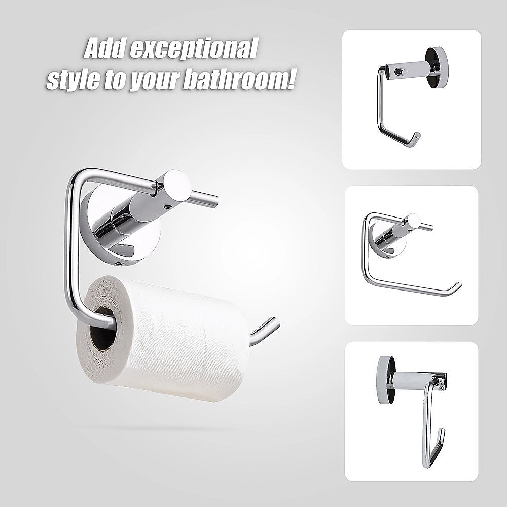 Classic Chrome Toilet Paper Holder Bathroom V63-833851