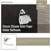 Classic Chrome Toilet Paper Holder Bathroom V63-833851