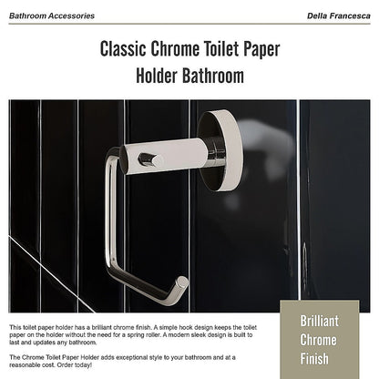 Classic Chrome Toilet Paper Holder Bathroom V63-833851
