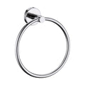 Classic Chrome Towel Bar Rail Ring Bathroom V63-833871