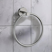 Classic Chrome Towel Bar Rail Ring Bathroom V63-833871