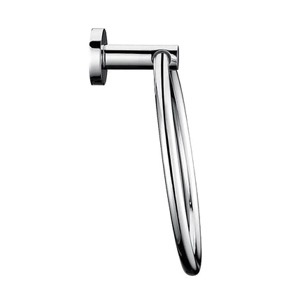 Classic Chrome Towel Bar Rail Ring Bathroom V63-833871