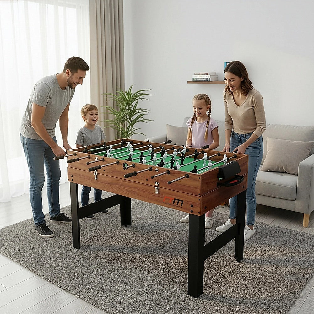 4FT 3-in-1 Games Foosball Soccer Hockey Pool Table V63-834011