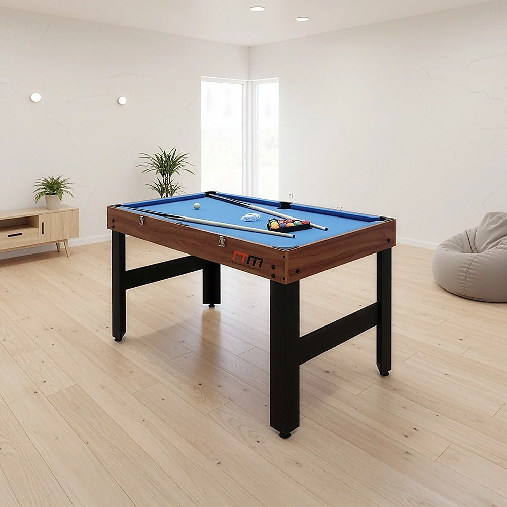 4FT 3-in-1 Games Foosball Soccer Hockey Pool Table V63-834011