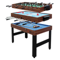 4FT 3-in-1 Games Foosball Soccer Hockey Pool Table V63-834011