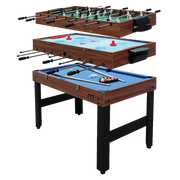 4FT 3-in-1 Games Foosball Soccer Hockey Pool Table V63-834011
