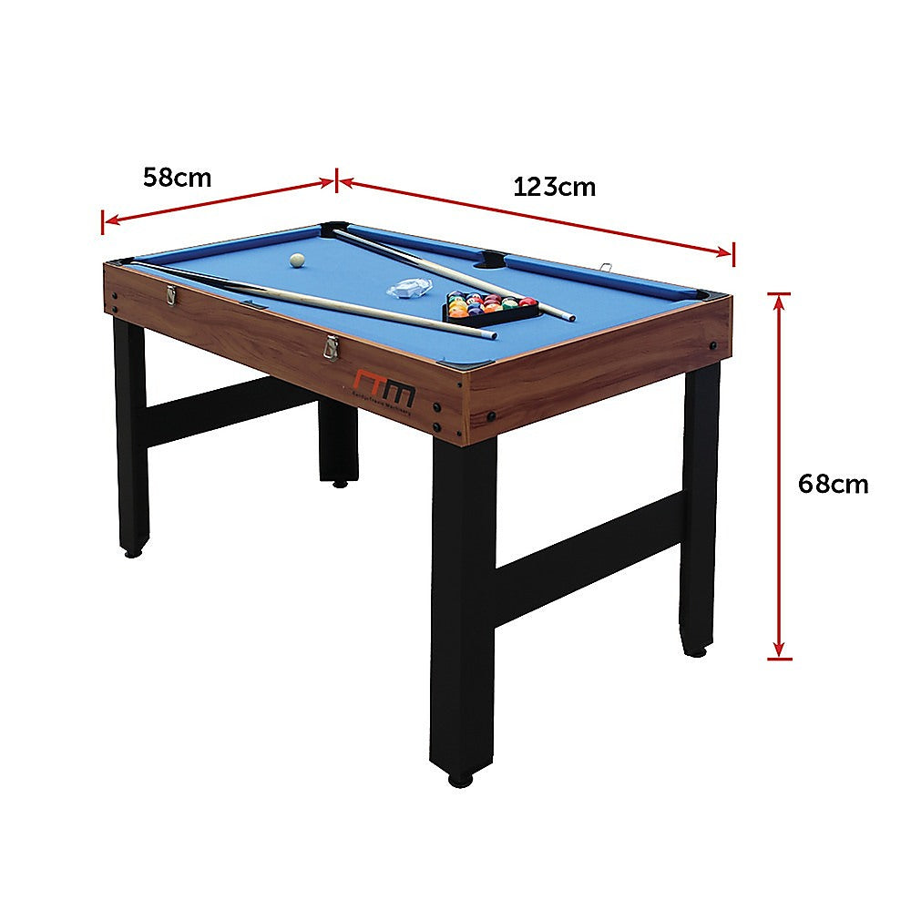 4FT 3-in-1 Games Foosball Soccer Hockey Pool Table V63-834011