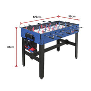4FT 12-in-1 Combo Games Tables Foosball Soccer Basketball Hockey Pool Table Tennis V63-834021