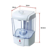 Automatic Liquid Soap/Alcohol Sanitizer Dispenser 700ML Hands-Free Sensor Wall V63-834051